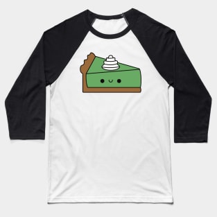 Cute Kawaii Key Lime Pie Baseball T-Shirt